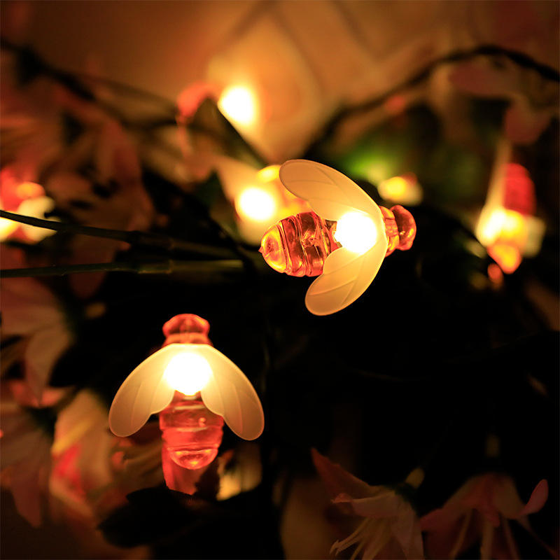 LED Solar Light Strings Indoor and Outdoor Festival Atmosphere Night Lights