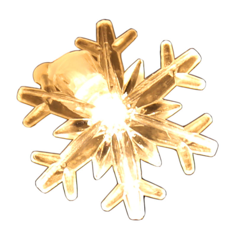 Solar Powered Bright White Snowflake Fairy Lights with Remote Control for Indoor Outdoor Wedding Party Decorations IP44 Rated