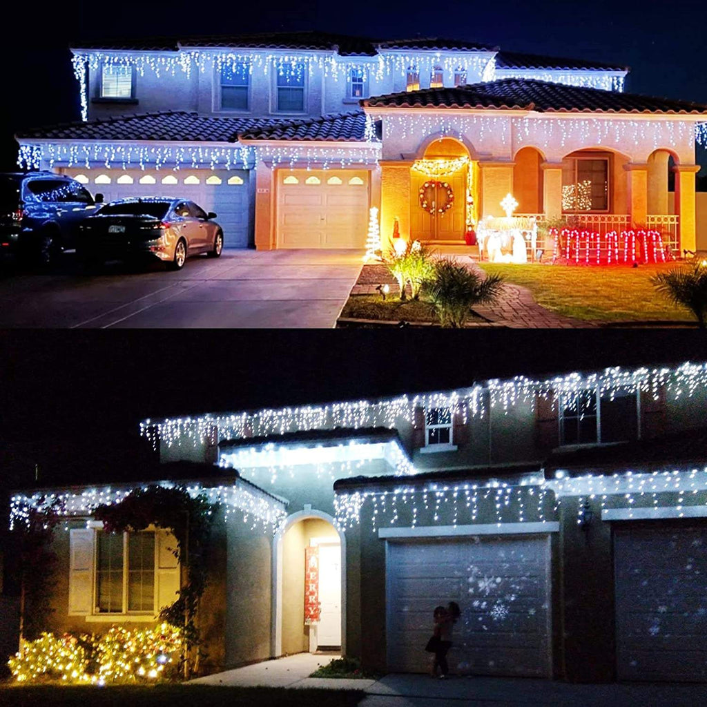 Christmas Festoon Indoor/Outdoor LED Copper String Light Waterproof LED Waterfall String Light