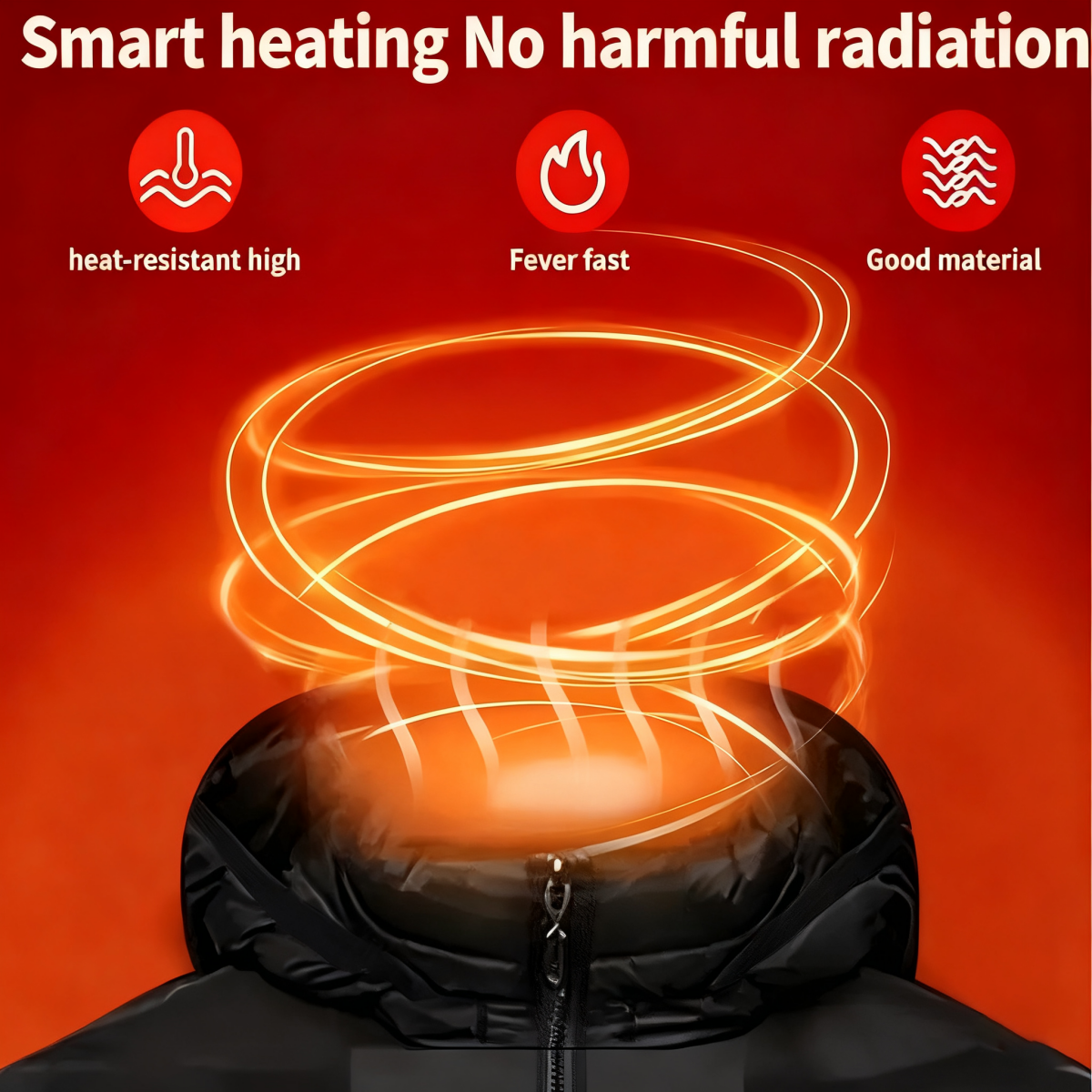 Heating clothing smart USB charging heating constant temperature thermal cotton clothing thermal jacket